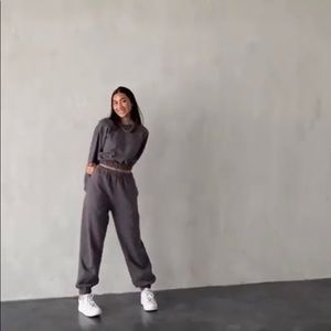 Black Rosa Sweatpants - Look alike